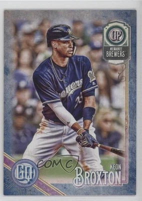 2018 Topps Gypsy Queen Indigo /250 Keon Broxton #279 - Image 1 of 2