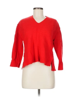 Cárdigan de lana rojo para mujer Reiss M Foto 1 de 4