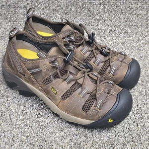 Scarpe Keen Utility ESD UOMO punta morbida marrone slip res da lavoro taglia 7,5 D - Foto 1 di 4