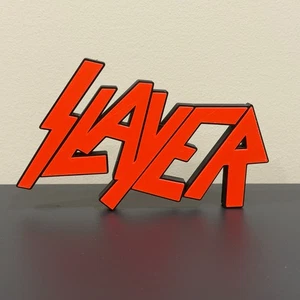 Insegna decorativa Slayer espositore stampato in 3d - Foto 1 di 3