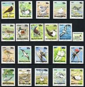 Marshall Islands Stamp 346-365A  - Birds - Picture 1 of 1