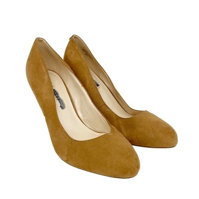 Nine West Women's Danesa2 Round Toe Suede Pumps Brown Size 7.5 M - Image 1 of 4