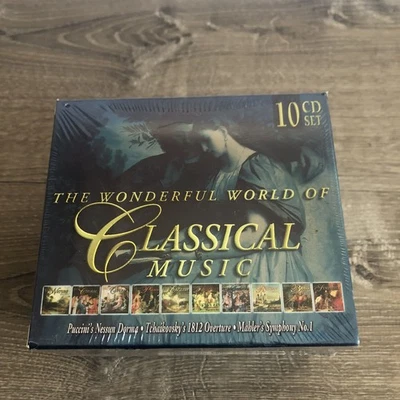 New Sealed 1999 The Wonderful World of Classical Music 10 CD Box Set - Image 1 of 4