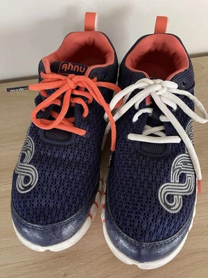 Ahnu Zapatos Mujer Talla 7.5 Yoga Flex Entrenador Cruzado Tenis Atléticos Orquídea Oscura Foto 1 de 4