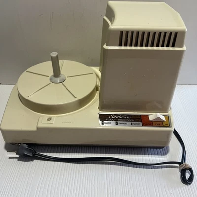 Sunbeam 14-56 14056 Vintage High Capacity Food Processor︱ Almond︱BASE ONLY︱WORKS - Image 1 of 4
