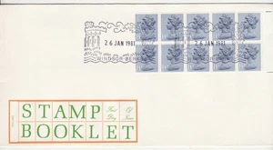 GB Stamps First Day Cover Machin Definitive BOOKLET PANE x903m (10x 14p) 1981 - Picture 1 of 1