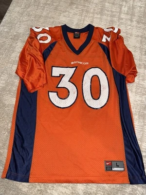 CAMISETA NIKE VINTAGE TERRELL DAVIS DENVER BRONCOS NFL PARA HOMBRE TALLA GRANDE Foto 1 de 4