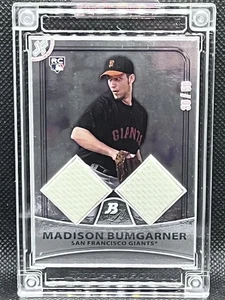 Camiseta deportiva Bowman Platinum #73 2010 Madison Bumgarner Fusion #30/50 radiocontrol - Imagen 1 de 2