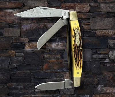 Faca de bolso Uncle Henry SCHRADE 1130011 Stockman chifre veado - Imagem 1 de 4