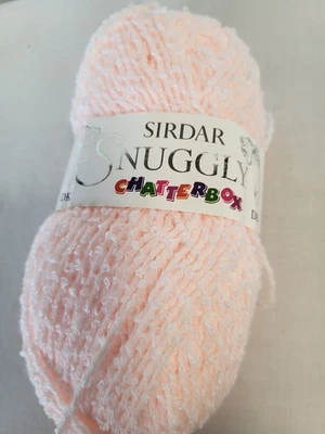1 - Sirdar Snuggly Chatterbox DK Yarn - 50g 137 yds  SH208 ~ Pale Peachy/Pink - Image 1 of 4