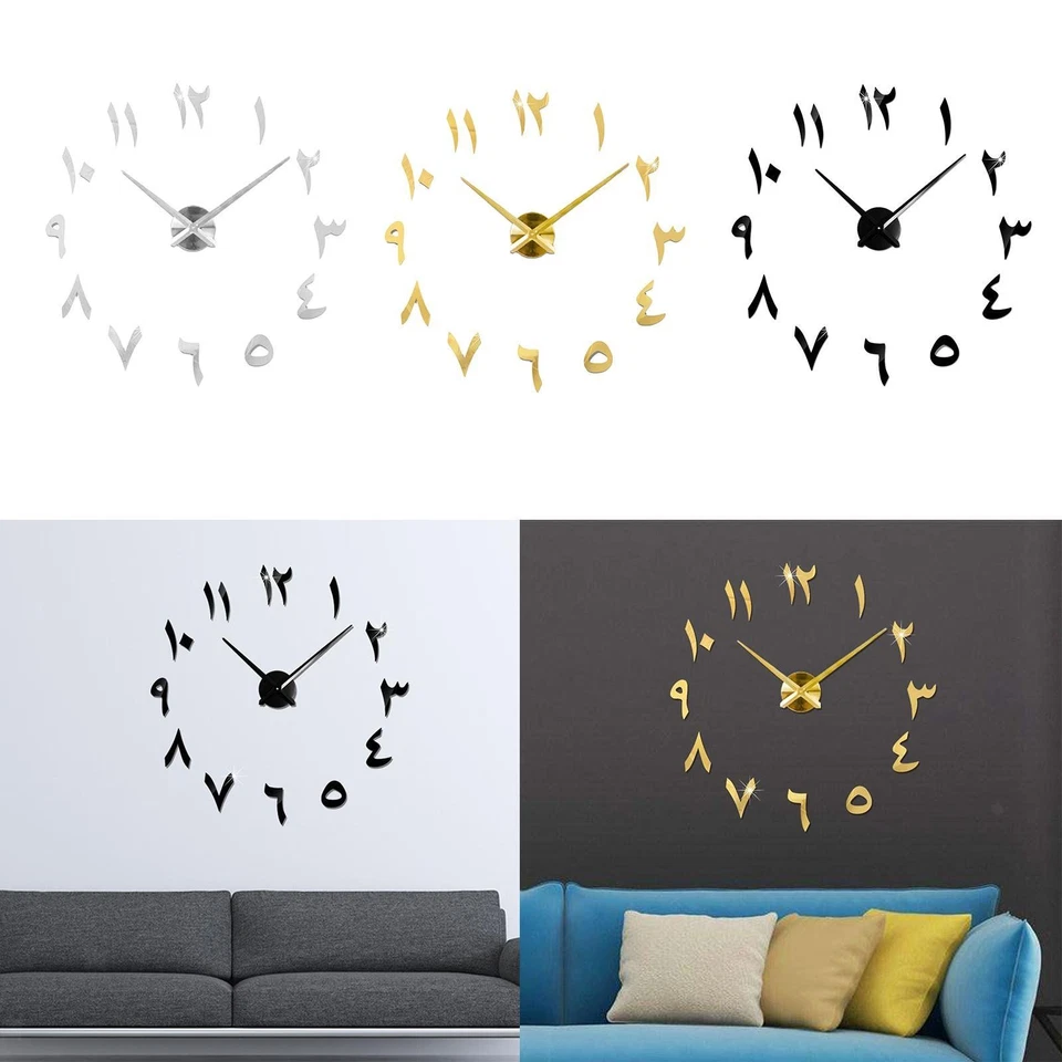 DIY Wall Clocks, Mute Large DIY Clock and Office Beautiful - Image 1 of 1