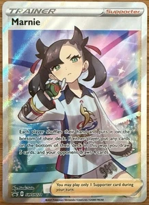 Pokémon TCG Marnie SWSH121 SWSH: Sword & Shield Promo Cards Holo - Picture 1 of 2