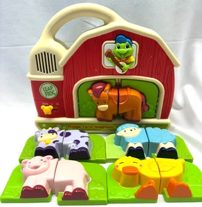 LeapFrog Fridge Farm Magnetic Matching Animal Barn Set Tested And Working 2007 - Picture 1 of 4