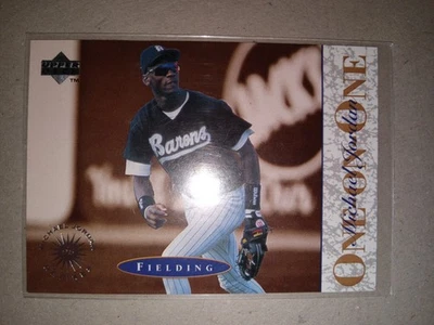 1995 Upper Deck Minor League Top Prospect One en Michael Jordan #2 Salón de la fama como nuevo Foto 1 de 2