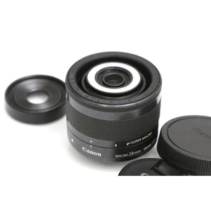 Canon EF-M28mm F3.5 Macro IS STM Good Condition CA01-B1739-2O2D JP - Picture 1 of 9