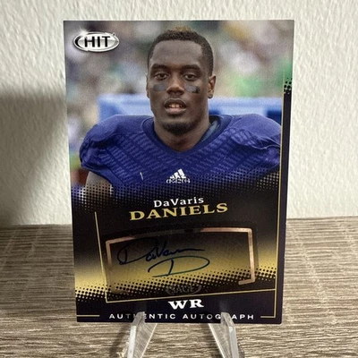 Davaris Daniels 2015 Sage Hit Rookie Auto #A10 - Image 1 of 2
