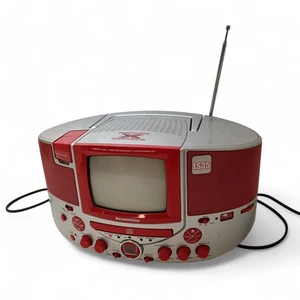 KaraokeVision LS35 The X Factor Edition Red & Silver Portable Machine - Preloved - Picture 1 of 24