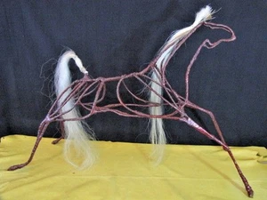 Leon Goulet Spirit Horse Natural Rawhide Sculpture Skeleton Spiritual 39" x 24" - Picture 1 of 9