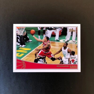 Topps Derrick Rose #33 Chicago Bulls 2009 Foto 1 de 4