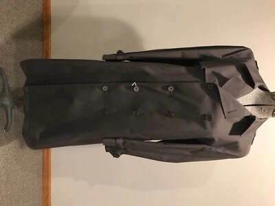 Jaqueta trench coat Pierre Cardin pedra peito duplo 80020R masculina 42L nova com etiquetas - Imagem 1 de 4