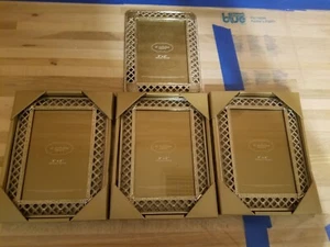 Lot of 14 Picture Photo Frames Silver Black 4x6 5x7 - Picture 1 of 3