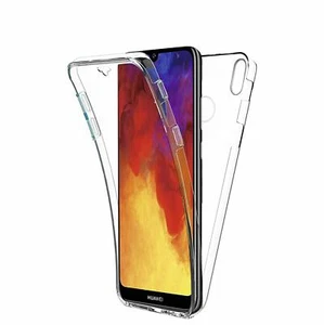 Pour Huawei Y6 2019 Coque Gel 360 avant+Arrière Protection INTÉGRAL - Photo 1 sur 2