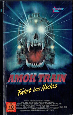 (FSK 18) VHS Videokassette - Amok Train - Fahrt ins Nichts - (große - Hartbox) - Bild 1 von 4