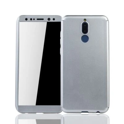 Custodia Cellulare Protettiva per Huawei Mate 10 Lite Full Cover Display Argento - Immagine 1 di 4