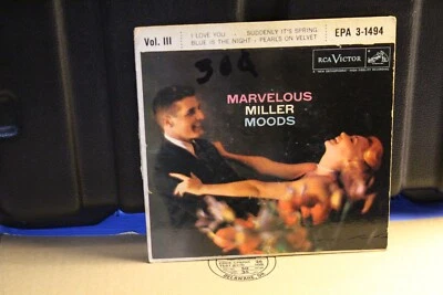 GLENN MILLER 45 RPM PIC SLEEVE EP RECORD..ELK 5 Foto 1 de 3