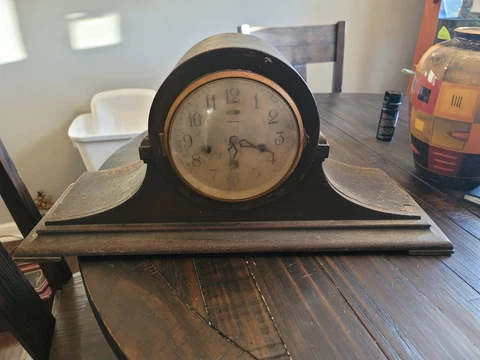 Ansonia Camelback Mantel Clock (Large&Rare) Cover