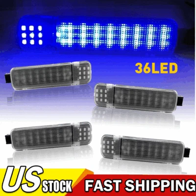 4pcs LED Door Courtesy Light For Chevy Silverado Suburban Tahoe Sierra Yukon C/K - Image 1 of 4