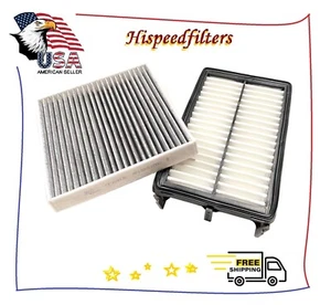 Engine + Carbon Cabin Air Filter For 21-24 Santa Fe 2.5L 21-23 Kia Sorento 2.5L - Picture 1 of 1