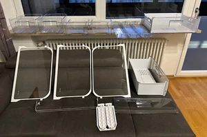 Blomberg BEKO Kühlschrank 9861 / Türfach / Schublade / Glasplatte / Gefrierfach - Bild 1 von 12