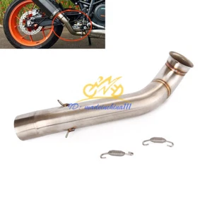Mid Exhuast Link Pipe Slip on Modified For Duke 690 2012-18 Svartpilen 701 19-23 - Bild 1 von 9