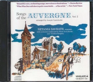 Netania Davrath - Songs of the Auvergne, Vol. 2 [1985 Japan ][New CD] - Picture 1 of 2