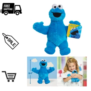 Sesame Street Official Cookie Monster Soft Plush, Premium Plush Toy , 8 inch NEW - Picture 1 of 6