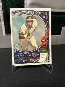 Rickey Henderson # Oakland # 2023 Topps Allen & Ginter SPOTLESS PANTS #SS-28 - Picture 1 of 2