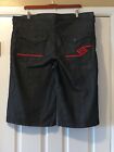 Vintage Enyce Black Shorts Size 40 Inseam Is 15"