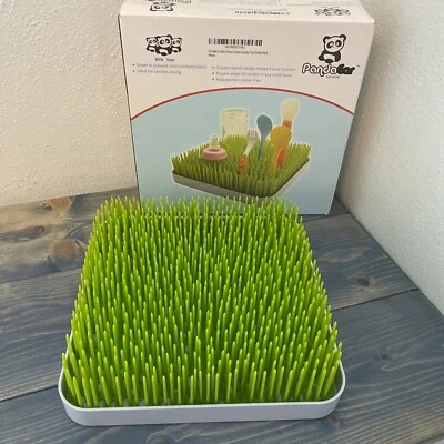 BabyEar 10" rack quadrado de secagem de bancada grama verde para bebê ou pratos (A7) - Imagem 1 de 4
