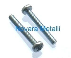 200 viti M3x8 testa cilindrica bombata impronta croce - Foto 1 di 1