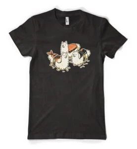 Camiseta Llama Japonesa Ramen Fideos Anime Personalizada Adulto Unisex - Imagen 1 de 20