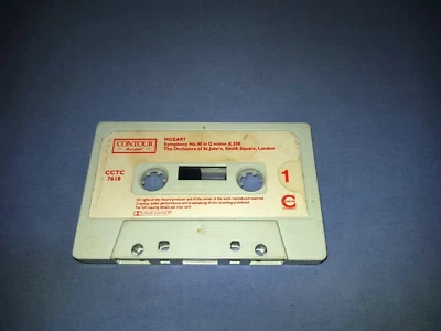 MOZART SYMPHONY No40 HAYDN SYMPHONY No44 CLASSICAL CASSETTE ALBUM (NO INLAY #39) - Image 1 of 2