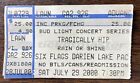 RARE 2000 Tragically Hip Concert Ticket Stub Darien Lake