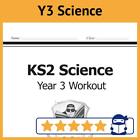 KS2 Year 3 Science Workout - Nutrition & Body (Ages 7-8) with Answers CGP NEW