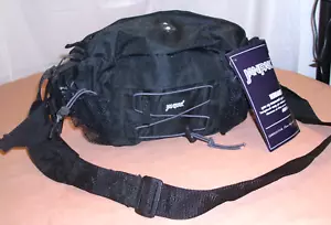 Fannypack Janspak Workmanship Compack Black Bag Size 7.5" X 12" X 5" New - Picture 1 of 11