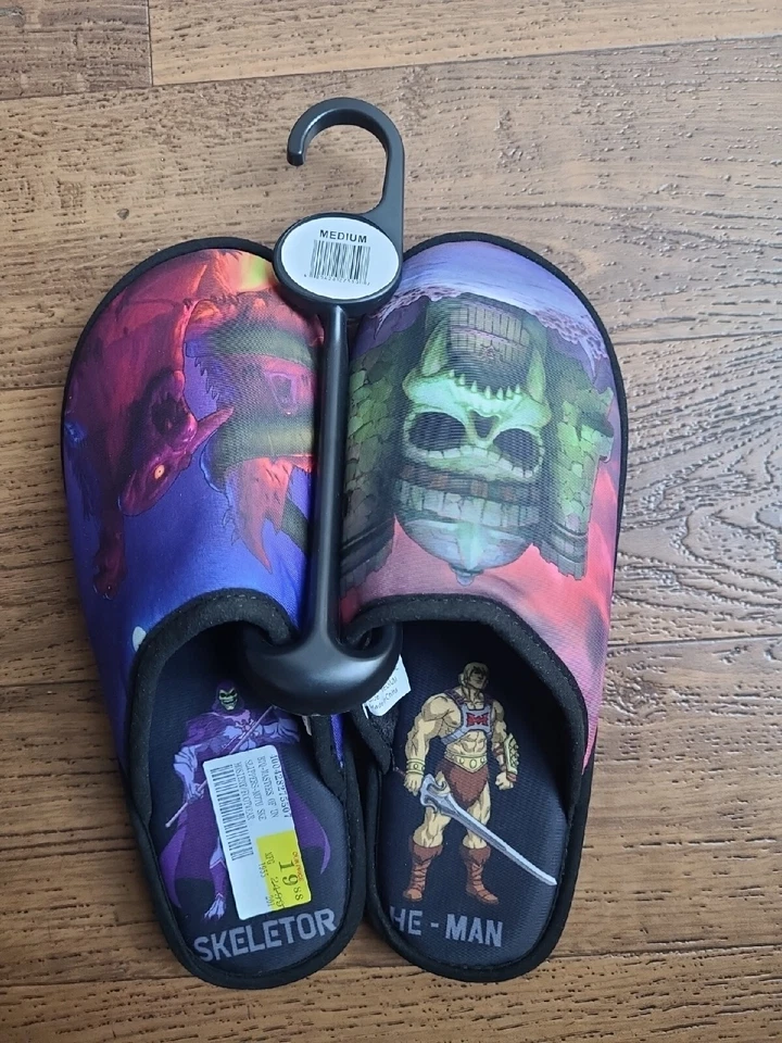 Zapatillas Masters Of The Universe He-Man & Skeletor Talla Pequeña Nuevas MOTU Greyskull Foto 1 de 4