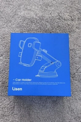 Lisen Car Phone Holder Mount Dashboard Windscreen W/suction Cup - NEW BOXED - Image 1 of 4