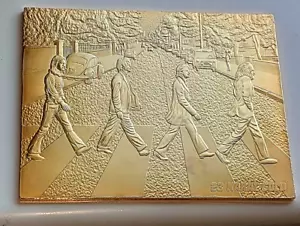 Beatles Abbey Road Gold Card Pop Group Music Rock n Roll 60s Retro Band UK - Bild 1 von 19