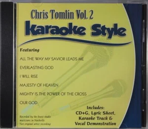 Chris Tomlin Volume 2 Christian Karaoke Style NEW CD+G Daywind 6 Songs - Picture 1 of 2