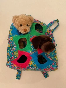 Jackpopz Mochila Bolsa Juguete Peluche Amigos Mochila con 2 Amigos - Imagen 1 de 5
